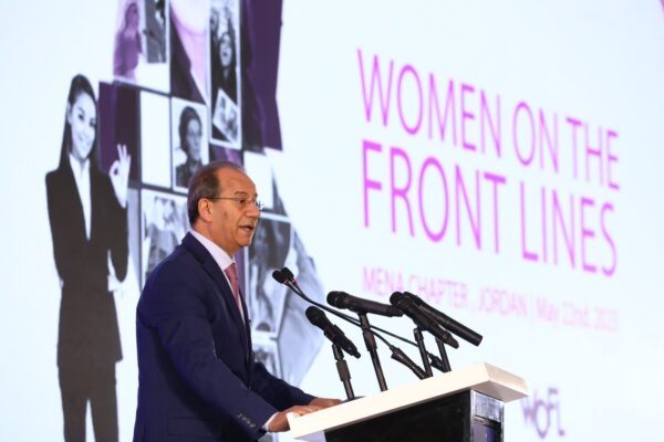 Mr. Faisal Shuboul Minister of Government Communications, in the opening ceremony of WOFL Jordan