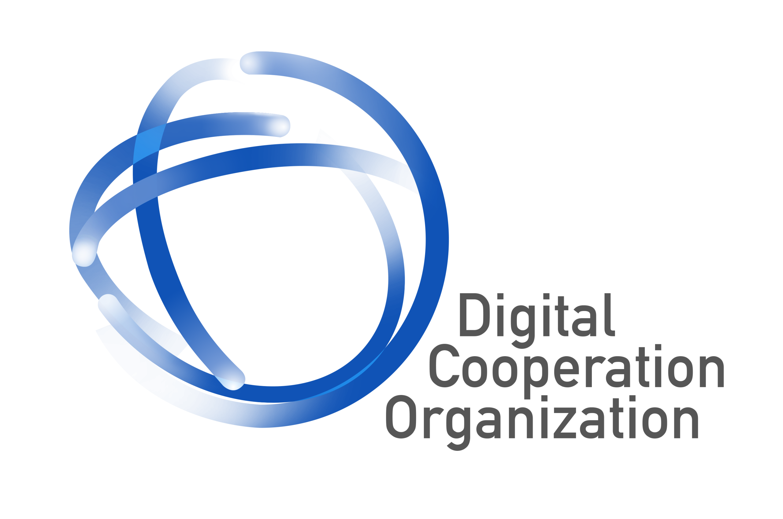 DCO Logo - Blue Logo Grey Text